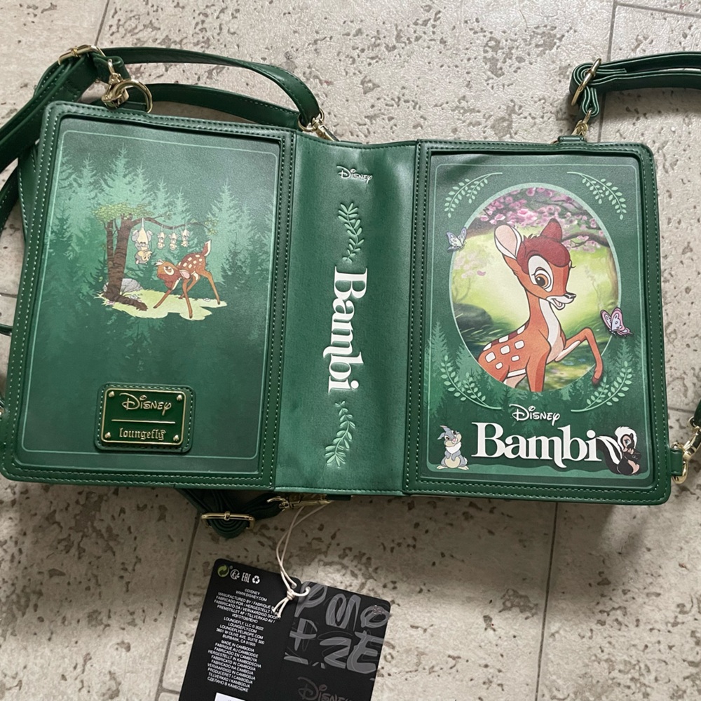 Disney loungefly Bambi book